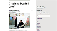 Desktop Screenshot of crushingdeath.com